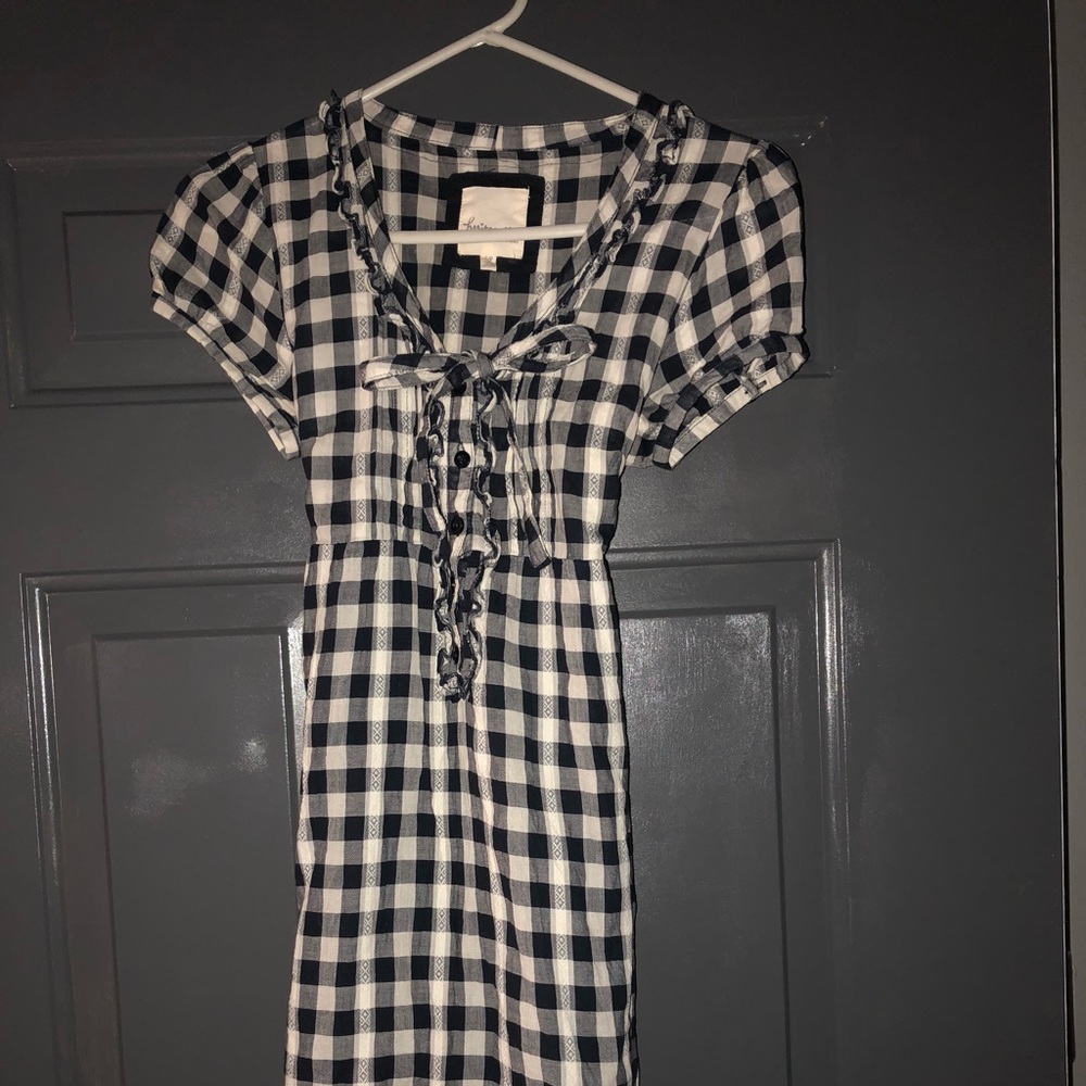 Flirty Heritage 1981 Gingham checked dress size S